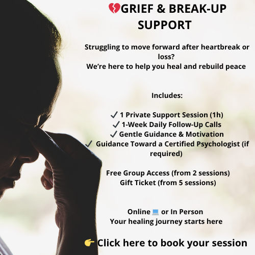 Grief & Break-Up Support: €40/hour