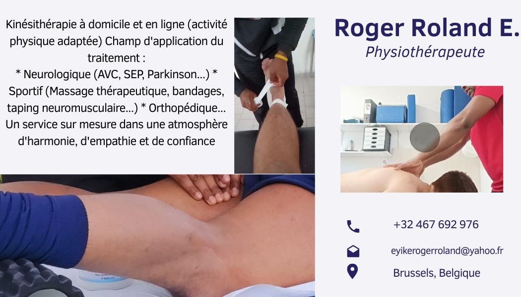Stress-Reducing Massage and Physiotherapy: from €50/hour
