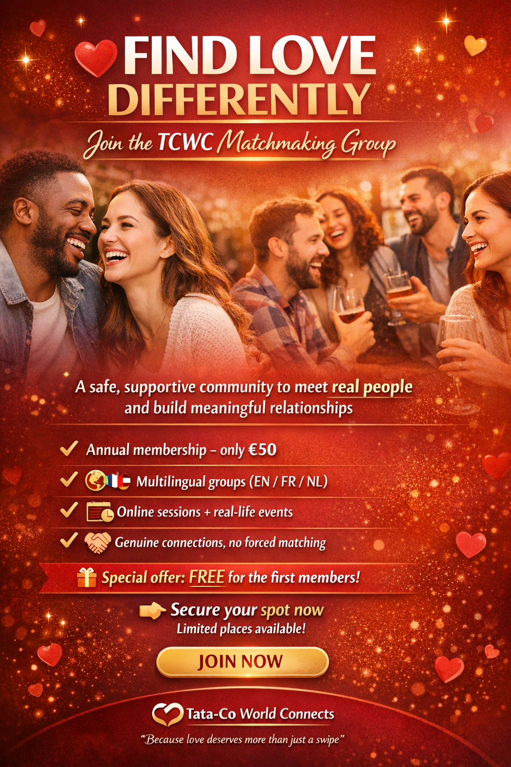 International Matchmaking Group - Membership: €50/year